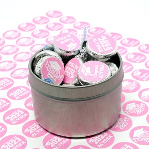 Class of 2026 Graduation Stickers for Chocolate Candy, Personalized Graduation Party Favors, Graduate Envelope Seals bild 8