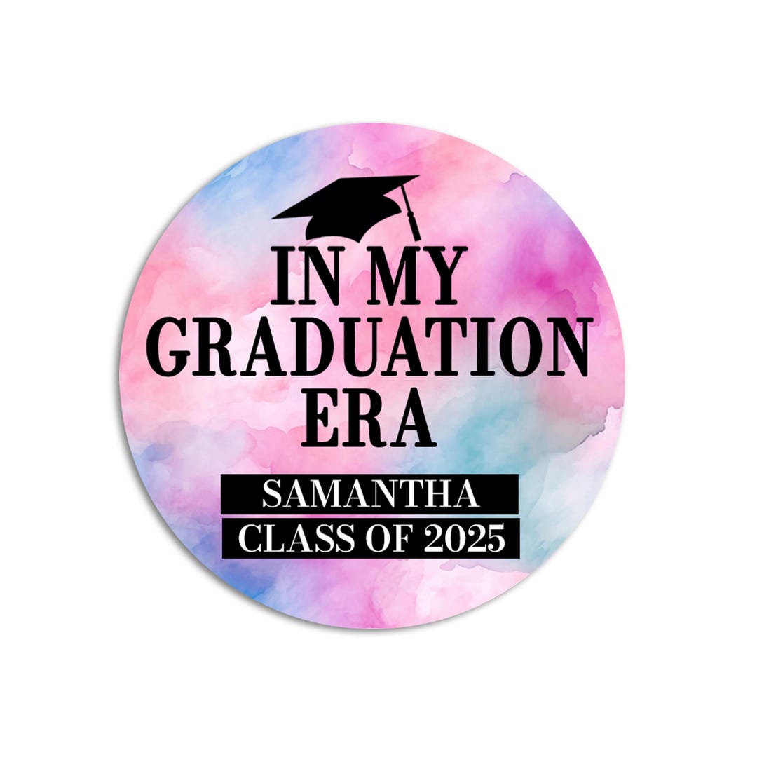Graduate Stickers, in My Graduation Era, Graduation Party Thank You ...