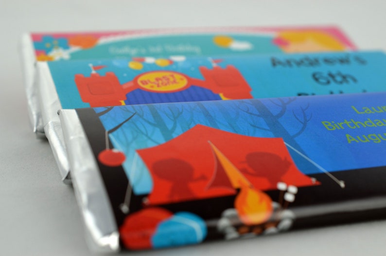 12 Farm Animals Baby Shower Candy Bar Wrappers Personalized Custom Sweet Treat New Baby Party Favors