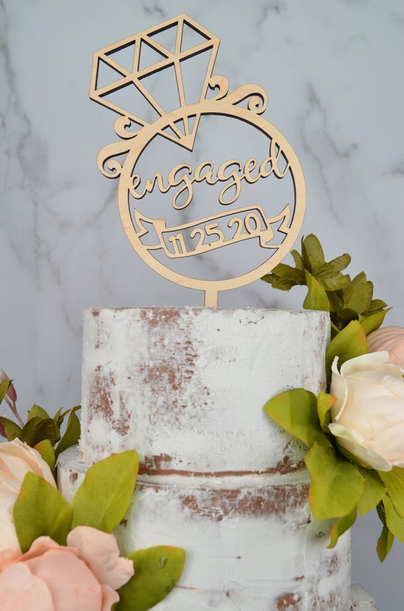 31 Engagement Cake Designs Ideas For The Special Day