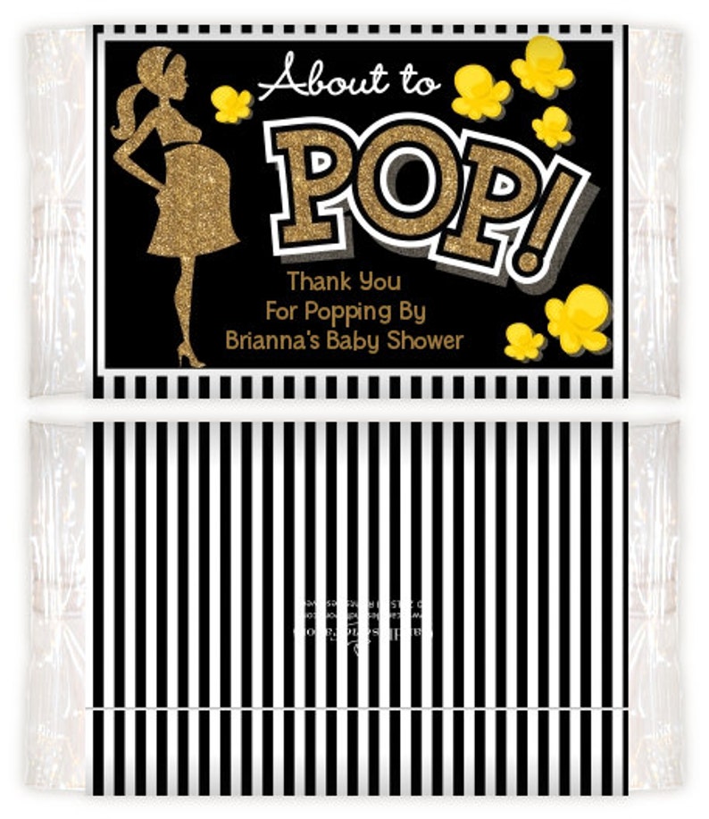 Free printable ready to pop popcorn labels