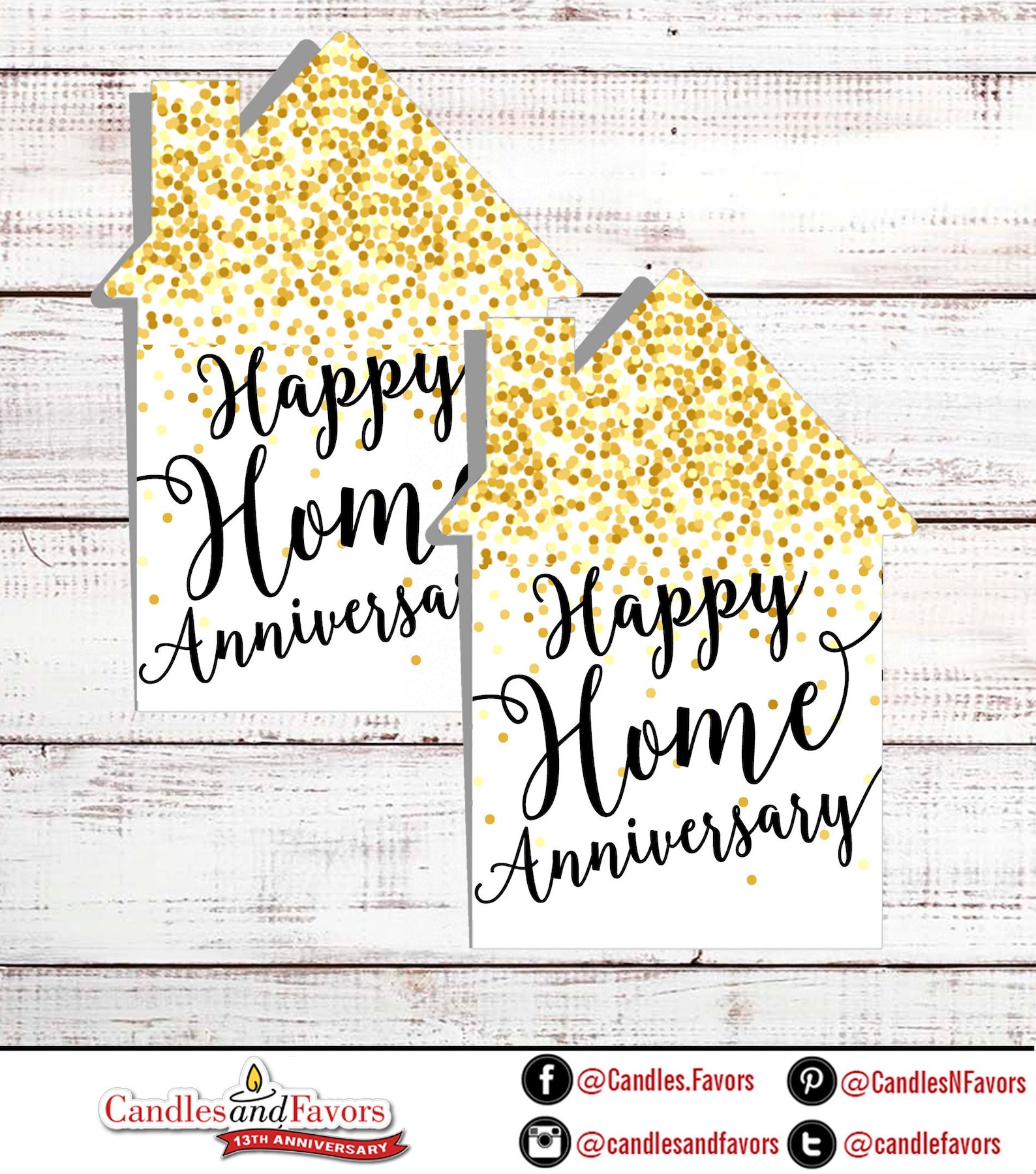 Happy Home Anniversary Invitation Real Estate Home Etsy