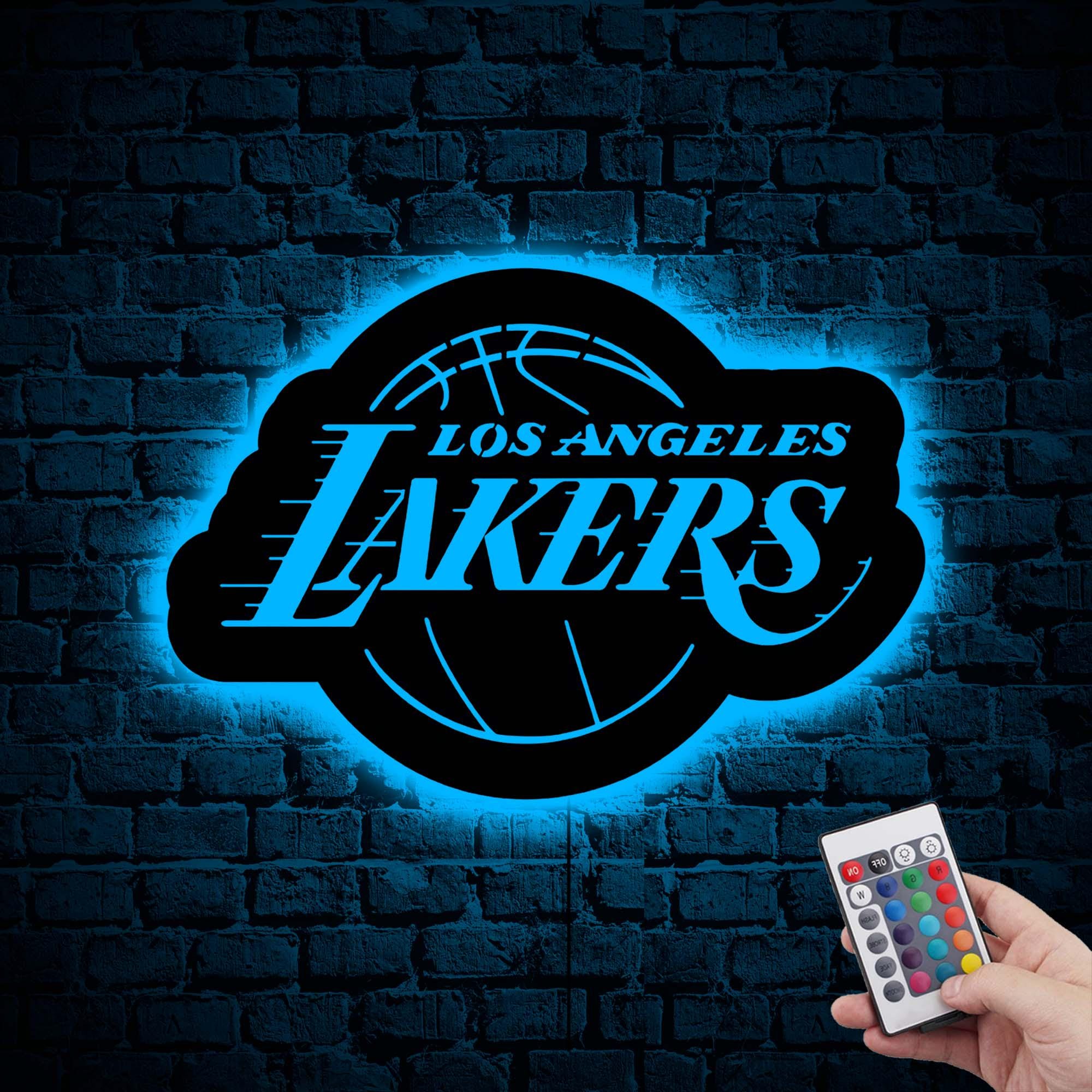 LA Lakers Neon Led Sign,lakers Basketball Lighted,lakers