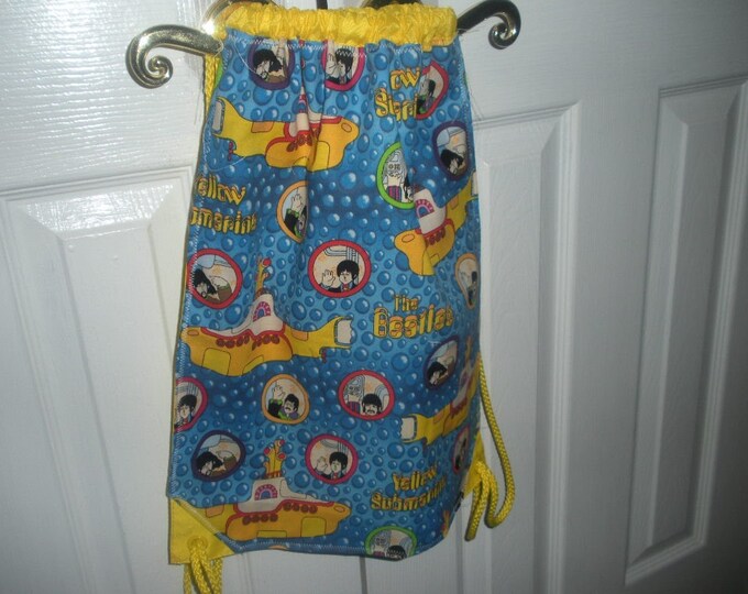 Beatles Yellow Submarine Backpack Etsy