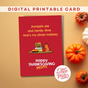 Illustrativ, digitale Erntedankkarten, lustige Erntedankkarte, minimalistische Karten, trendige, süße Karten, druckbare Karten, Kürbis, Herbst