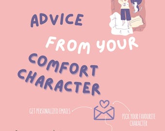 Email personalizzata dal personaggio di Comfort / Fan Fiction personalizzata