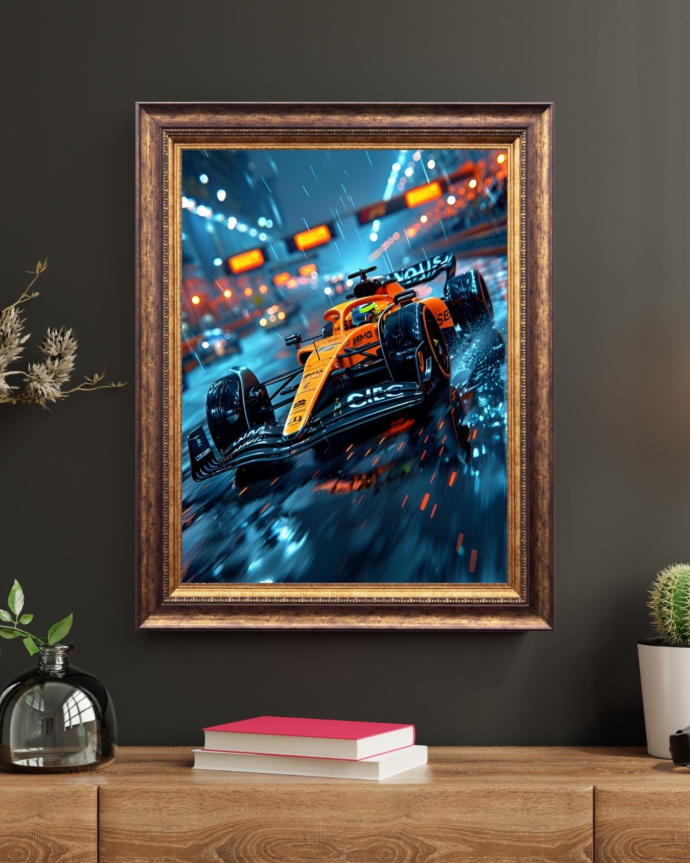 McLaren F1 2025 Poster Print: Formula 1 Racing Wall Art
