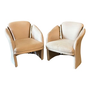 1980s Vintage Postmodern Chairs - a Pair