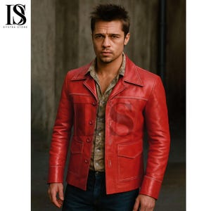 ジャケット・アウター 1990s 2000s archive red leather coat , Vintage Red Leather Button Front Coat 90s Large | eBay