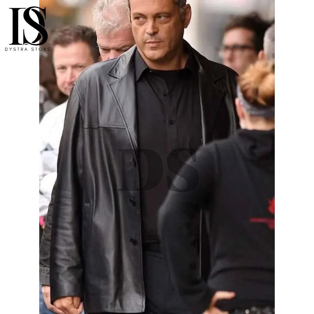 Adam Real Sandler Leather Jacket - Uncut Real Gems Blazer Jacket