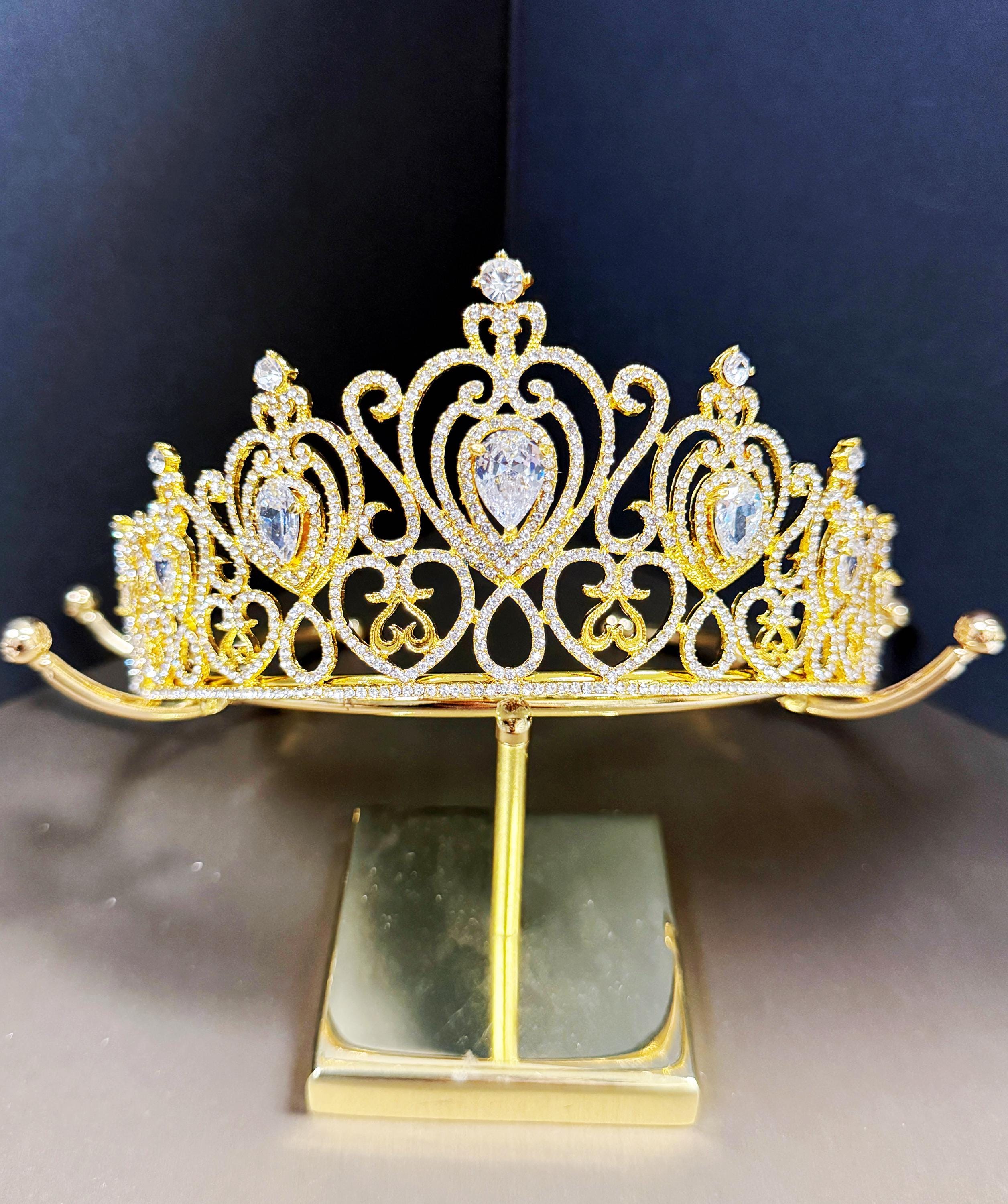 Fascia per il 7° compleanno e diadema per ragazze, corona di compleanno