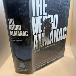 The Negro Almanac Ploski & Brown 1st Ed 1971 African American History image 1