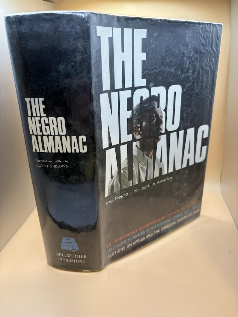 The Negro Almanac Ploski & Brown 1st Ed 1971 African American History image 1