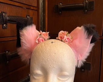 Fur Cat Ears Headband, Fox Ears, Cosplay, Alternative, Faery Cat