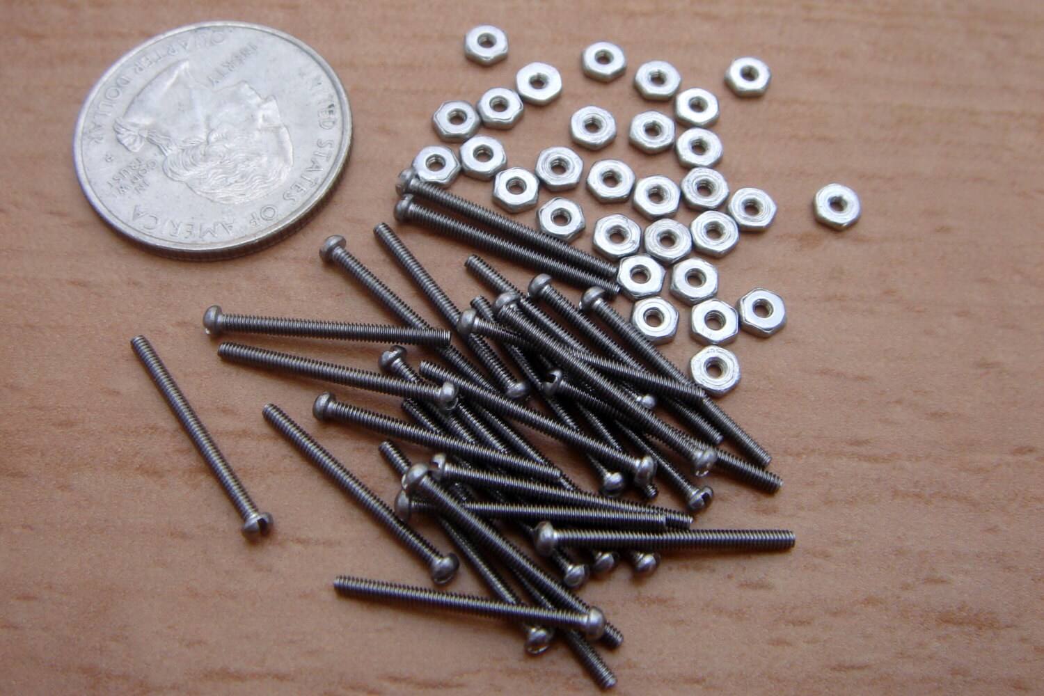 Screw rivets 60 pieces 30 sets 1/16 stainless steel micro Etsy