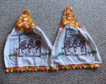 hanging kitchen towels set