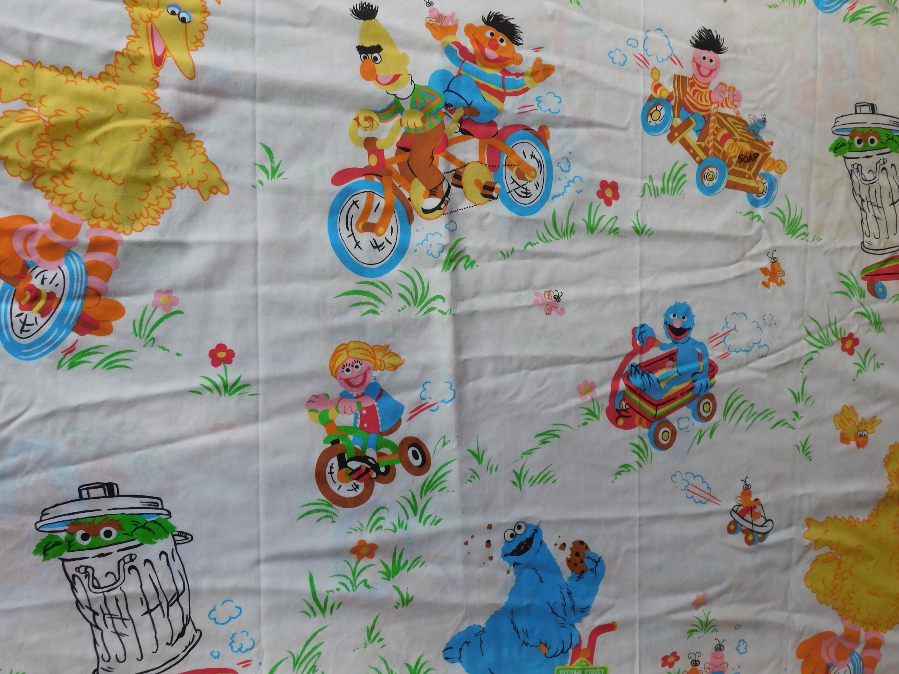 Vintage Sesame Street Bedding - Etsy