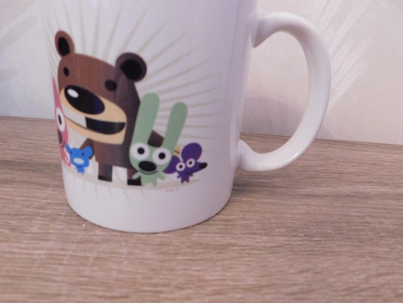 Hoops and Yoyo Mug Coffee Cup Piddles Chili Puck the Bird Etsy