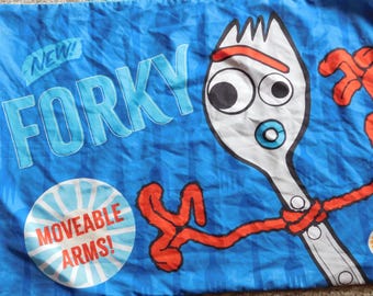 Funda de almohada de Toy Story 4 Forky Duke Caboom de 2 caras Disney Pixar