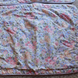 Laura Ashley Pillow Shams Set of Two Quartet Floral