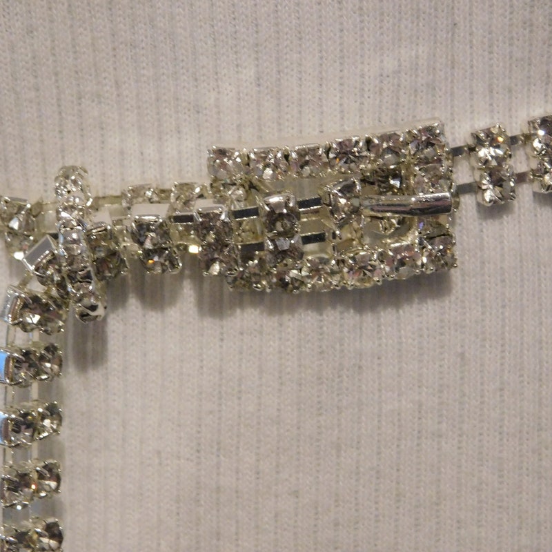 5 Row Rhinestone Belt main image 1