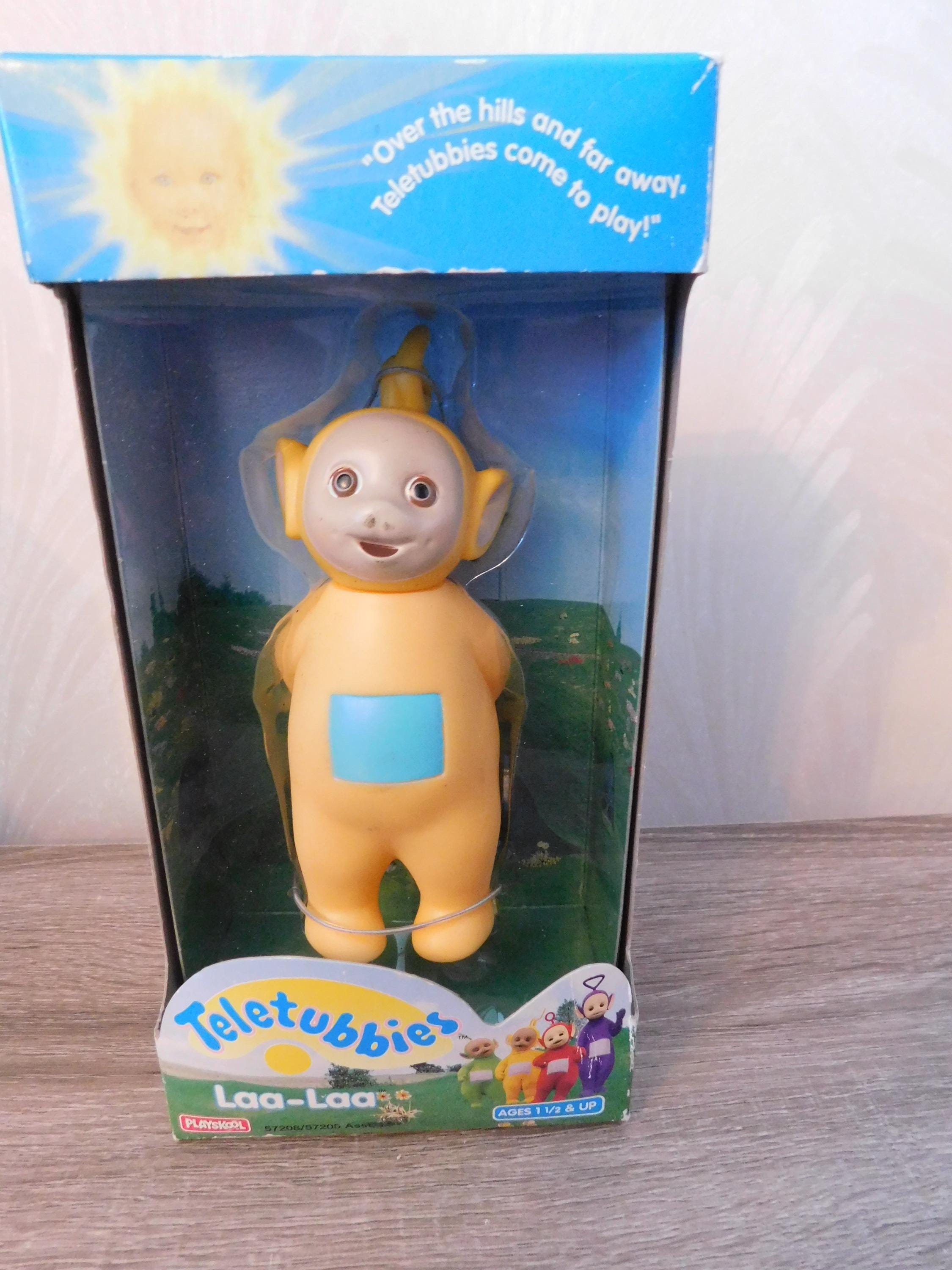 Laa-laa Teletubbies Playskool Figure in Box 1998 See Description