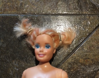 Weird Barbie Bad Hair Day Doll DIY Used No Clohtes