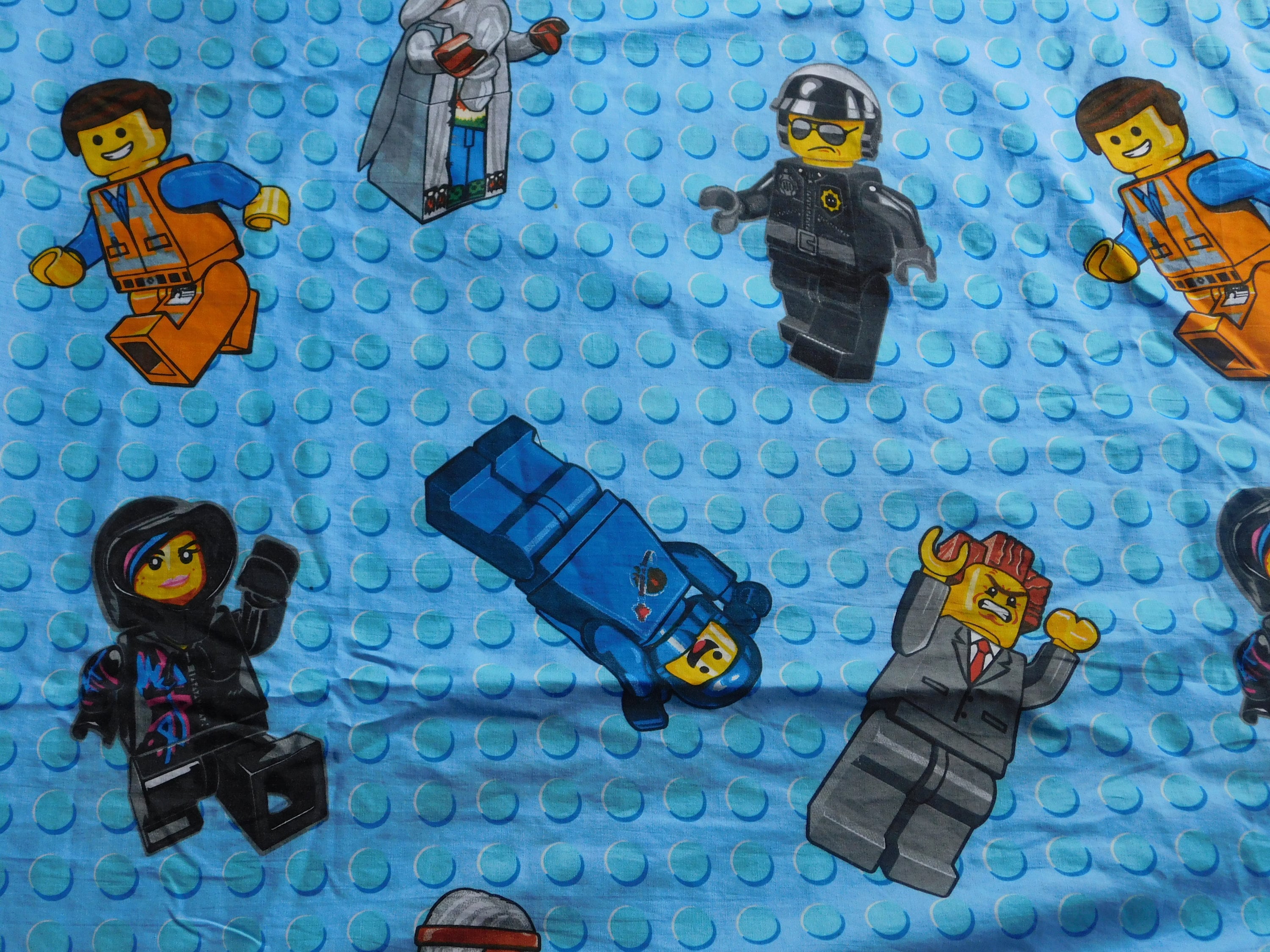LEGO Movie Minifigure Lot: Emmet \u0026 Lucy Wyldstyle 70808 (tlm018 tlm027, image size:3000x2250