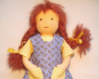 Waldorf 10-inch Dressable Doll Complete with 6-Piece Wardrobe PDF Pattern