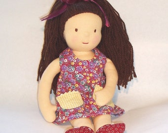 Waldorf 10-inch Dressable Doll Complete with 6-Piece Wardrobe PDF Pattern