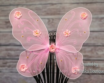 Toddler fairy wings and wand Clearance