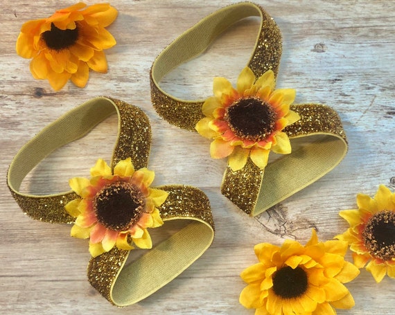 Baby girl sunflower shoes Clearance