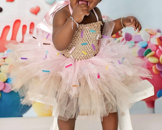 Buy Cupcake Cake Smash Tutu Outfit Dress Layered With Online in India - Etsy