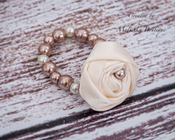 Baby Jewelry - Pearl Bracelet for Newborn girls – Baby Beau and Belle