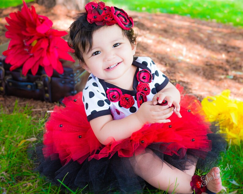 ladybug headband for baby