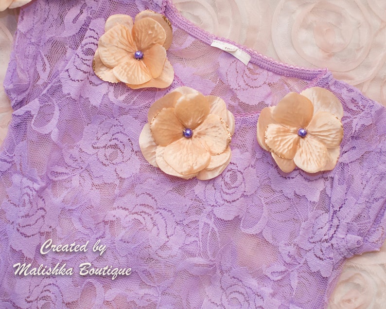 first birthday set Baby Girl Cake Smash Outfit Lavender Gold Flower Tutu 6 month photos Lace Onesie Bodysuit Headband Barefoot Sandals