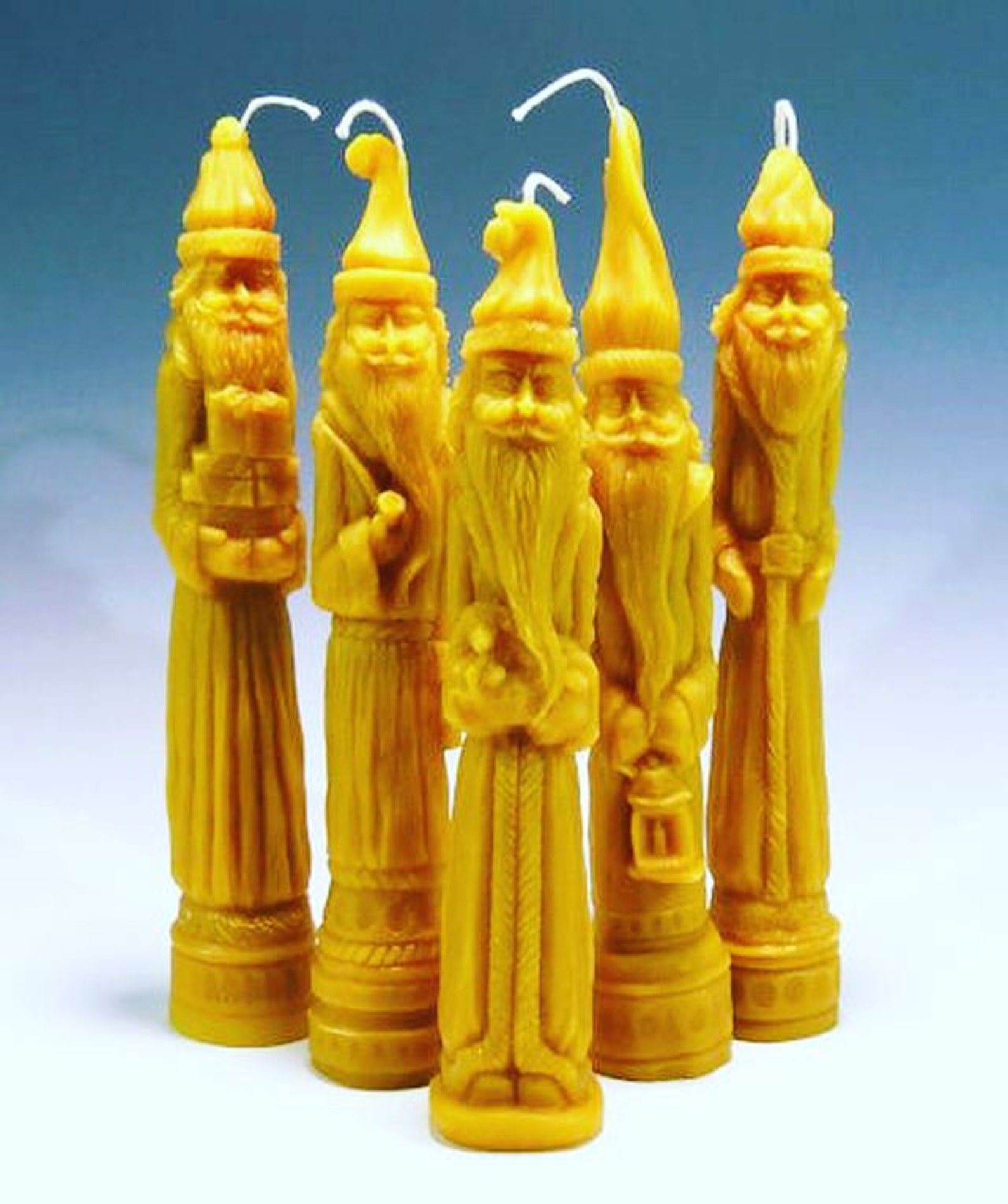 Beeswax Christmas Tree Candle Hand Poured Beeswax Candle Etsy