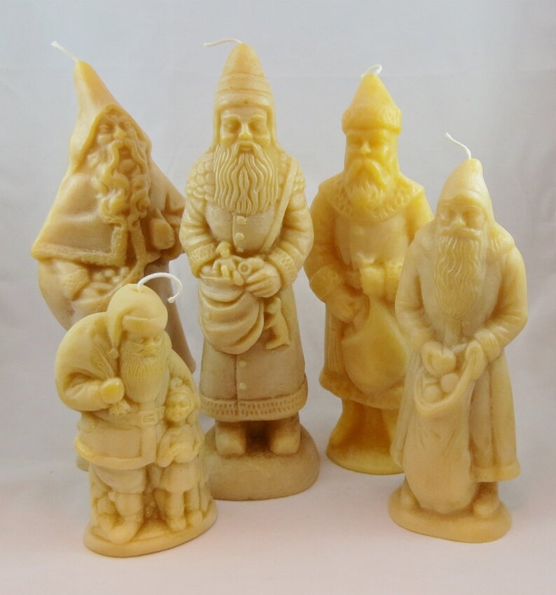 Beeswax Pine Cone Candle Christmas Candle Rustic Cabin Candle Etsy