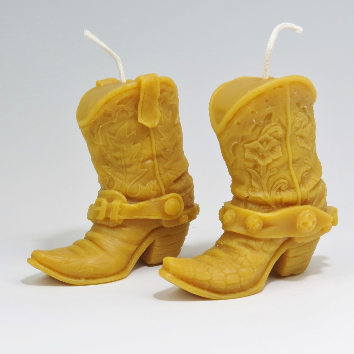 Cowboy Boot Candles Handcrafted Cowboy Boot Western Decor Etsy