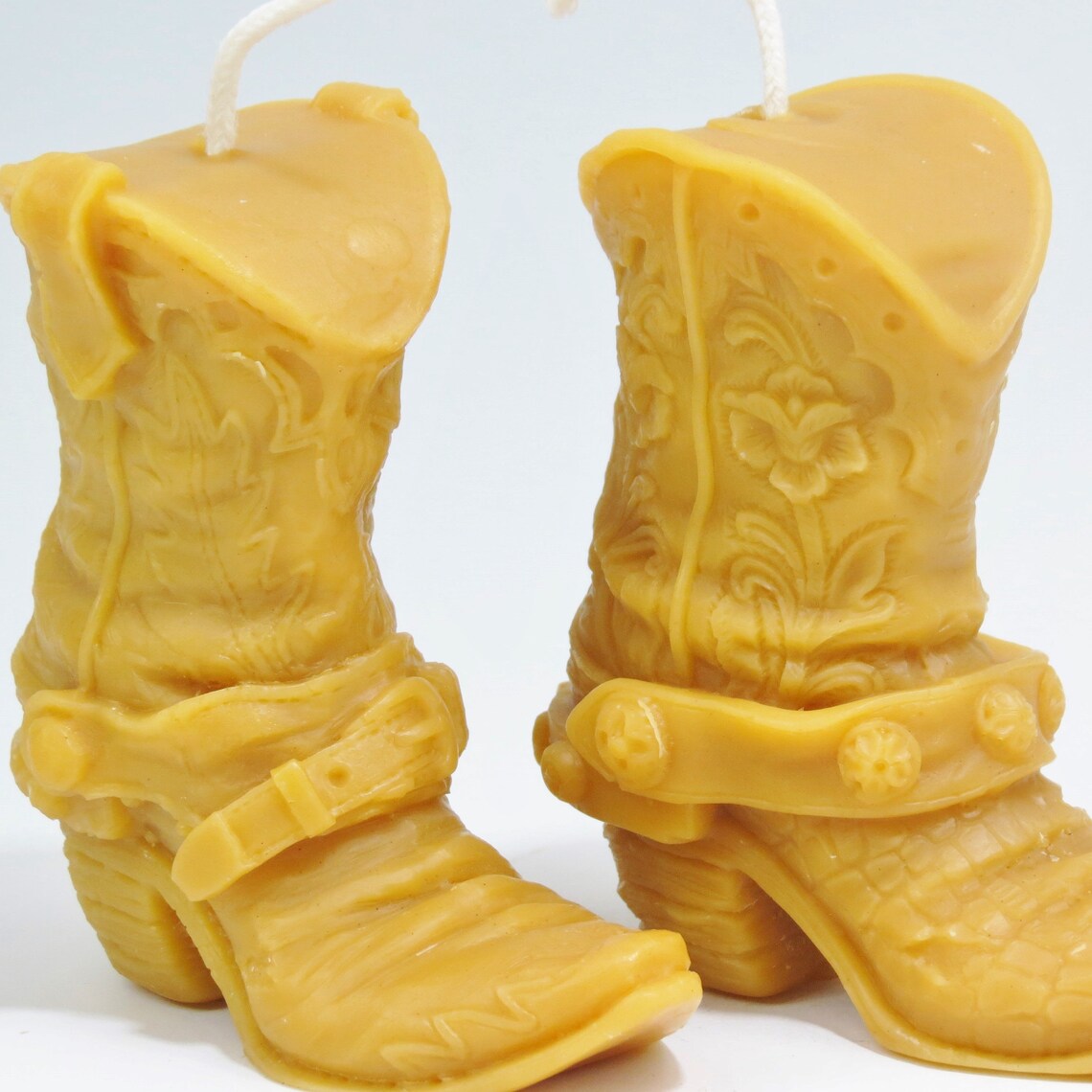 Cowboy Boot Candles Handcrafted Cowboy Boot Western Decor Etsy