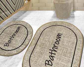 Badematte Badteppich Badezimmer Idee Zuhause Geschenk Waschbarer Teppich