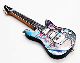 Miniature Guitar – Classic Metal Style #3