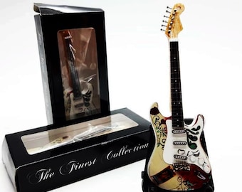 Chitarra in miniatura Strat Mini Guitar Scala 1/12