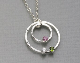 family birthstone necklace canada
