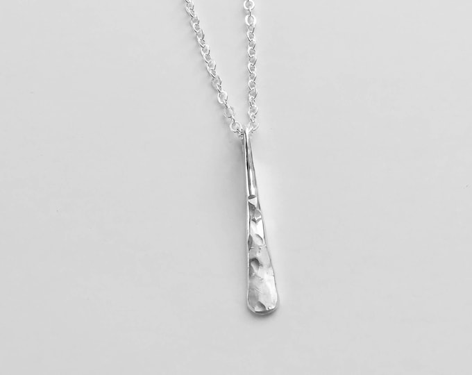 One Inch Vertical Bar Necklace