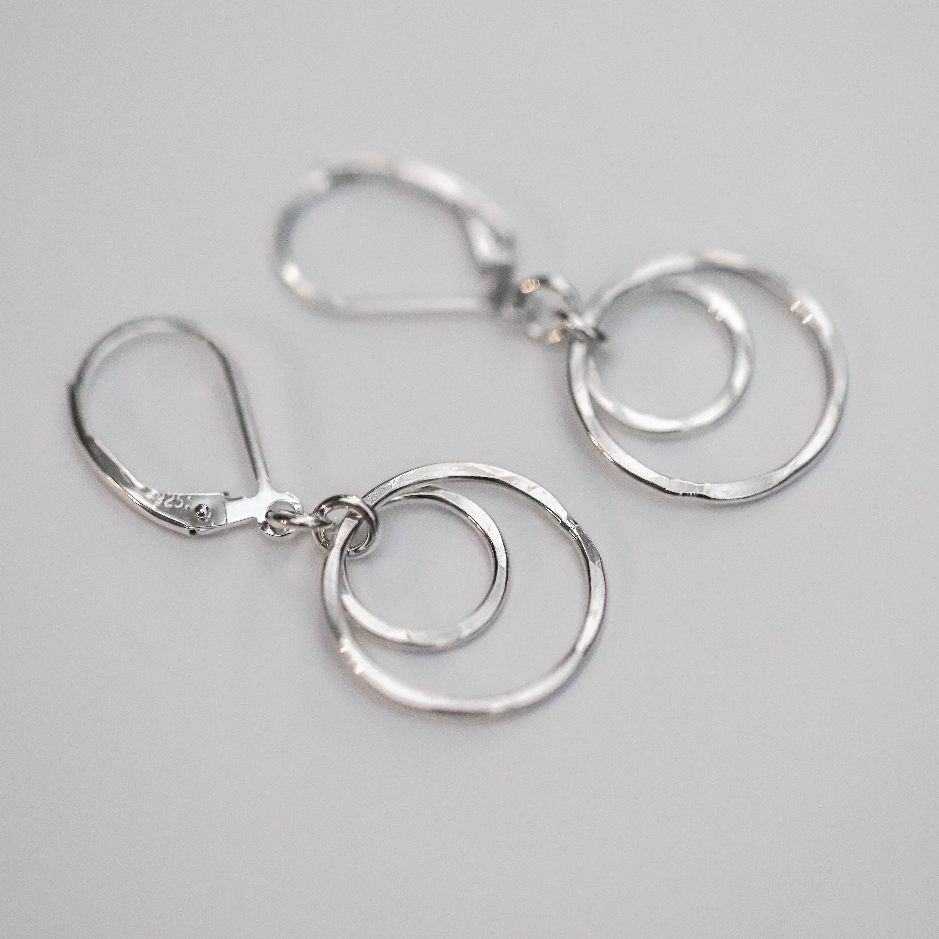 Small leverback earrings Clearance