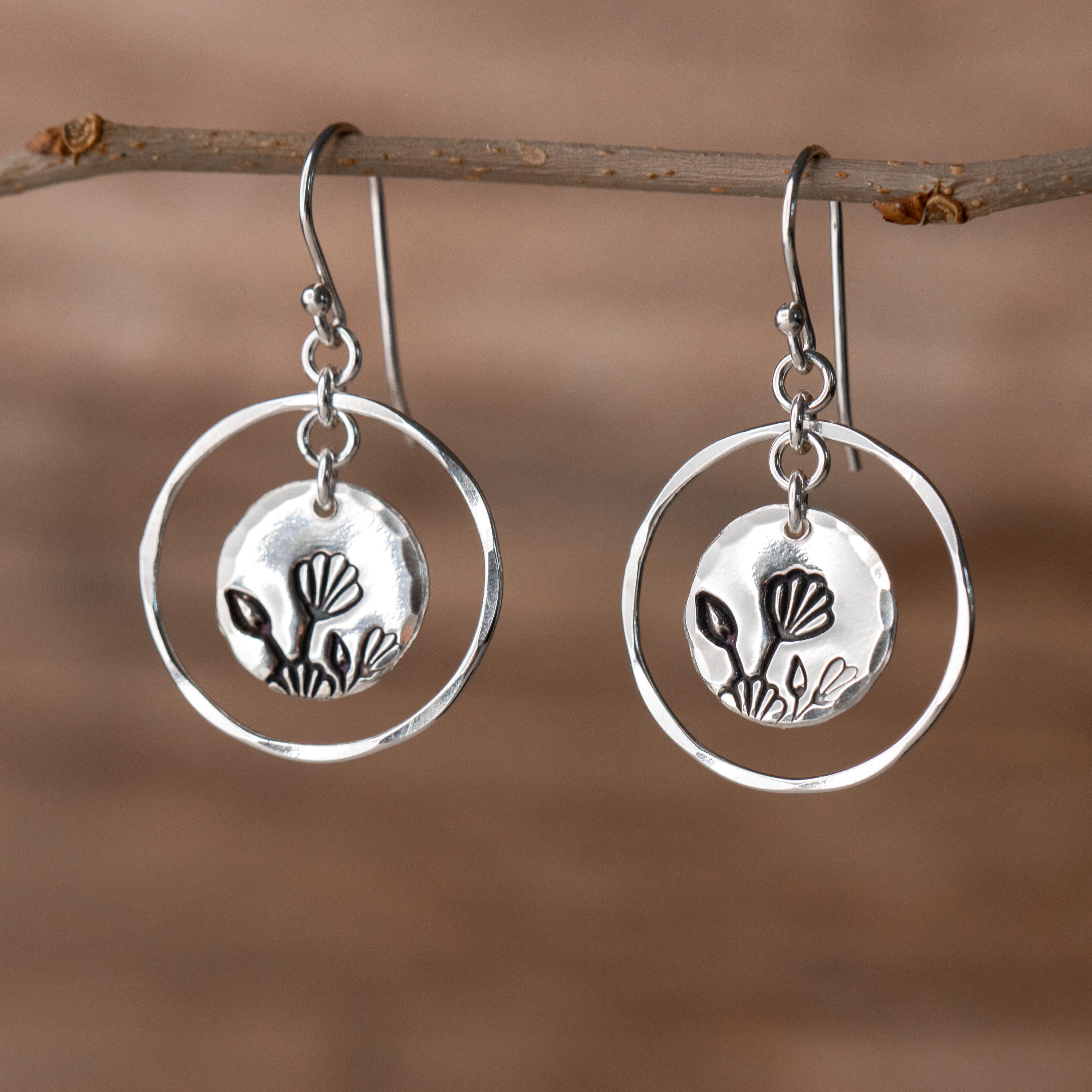 アクセサリー wakansilversmith Round earring M PI-004 Round earring (Large) 線径4.5mm (右耳用) | WAKAN
