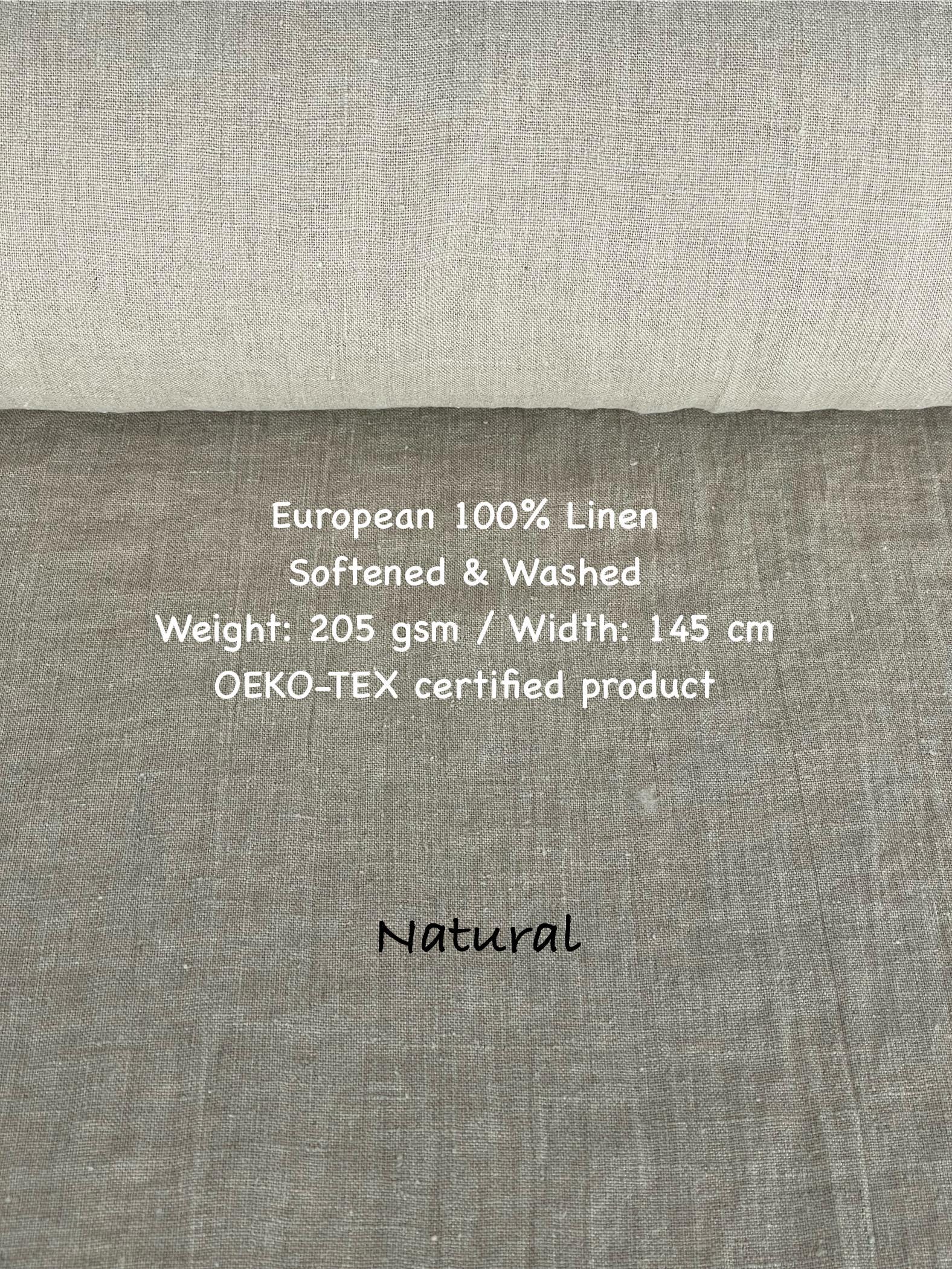 Undyed Natural Textiles Scandinavian Decor photo
