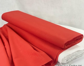 Soft Washed Linen Fabric: 40+ Colors for Sewing & Home Decor
