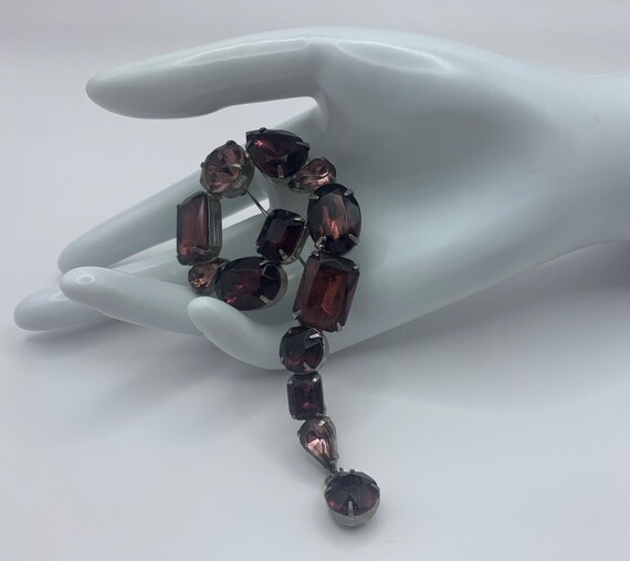 1930s Unsigned Question Mark Brooch - image 1